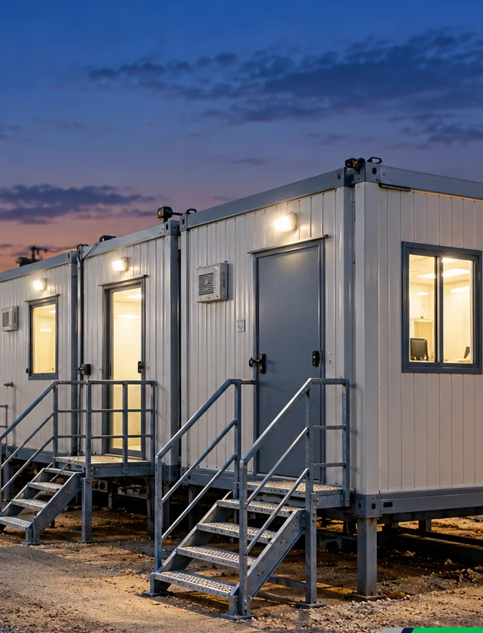 Porta Cabins project illustration